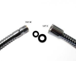 DUSCHSLANG SPIRAL 15/1M X ½ "2m