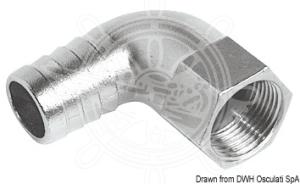 SLANGNIPPEL 90° 1 ¼ X38 INV