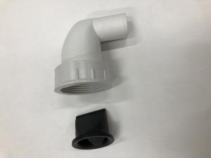 UTLOPP 90º SILENT 25MM