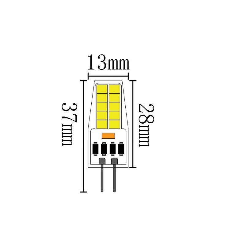 LED G4 12-24V 2,5W VARMVIT