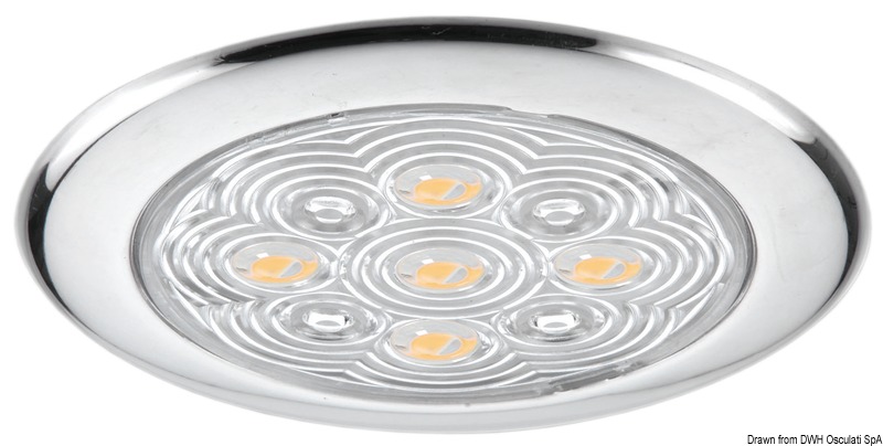 LEDLAMPA RF 12V Ø 94MM