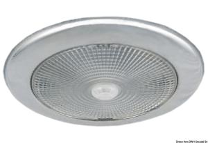 LEDLAMPA RF VIT/RÖD 12V Ø94MM