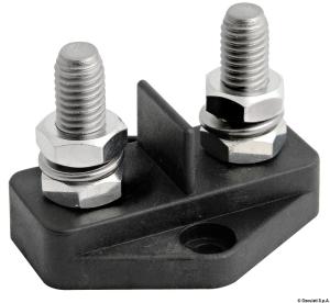 KOPPL-PLINT MEDIUM   SVART 2xM8