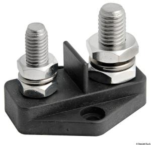 KOPPL-PLINT MELLAN SVART 1xM8  1xM10