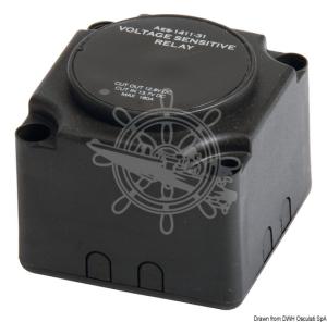 Spännings känsligt relä 140A 12/24V