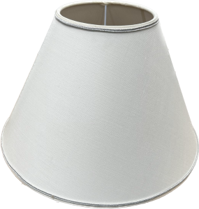 LAMPSKÄRM VIENNA/QUEEN VIT/SILVER