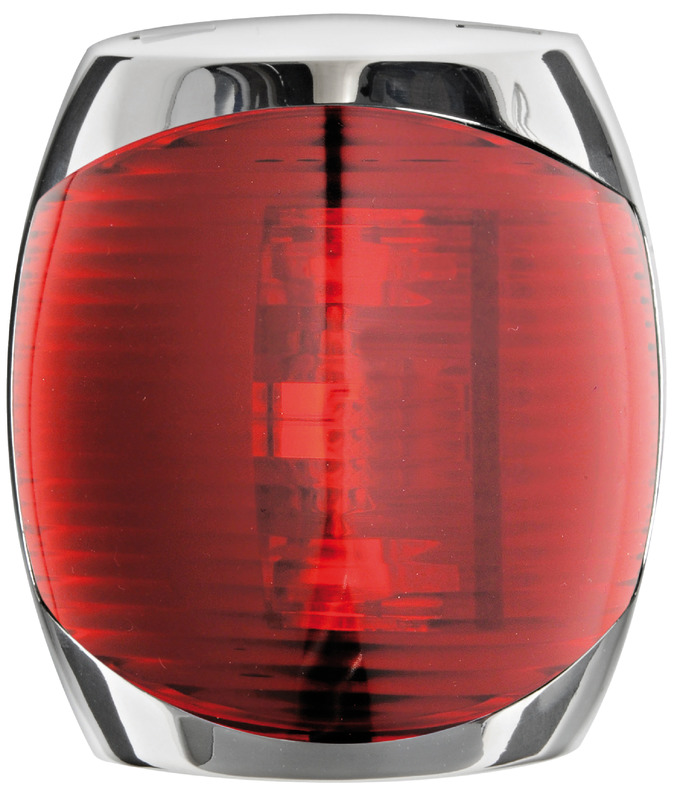 LANTERNA LED ROSTFRI  Sphera II 112,5° RÖD 2Nm
