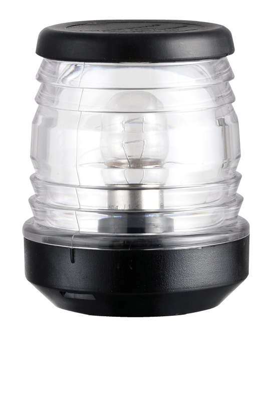 LANTERNA TOP CLASSIC SVART 12V 360° UPP TILL 20m