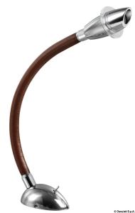 LÄSLAMPA LED USB-C MED BRUN LÄDER 3W 12/28V