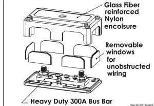 KOPPLINGSPLINT 6XM5 + 2xM10 300A