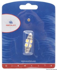 LEDLAMPA SPOLE 12V 1,7W 36mm