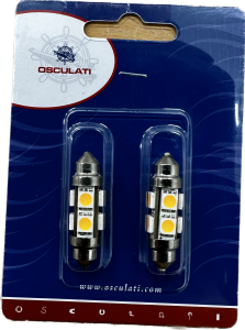 LEDLAMPA SPOLE PAR 12V FESTOON  VV 38mm