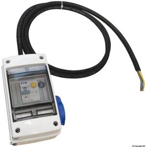 JORDFELSBRYTARE IP65 MED 230V UTTAG