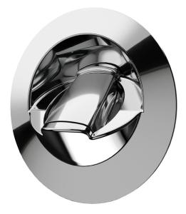 Saturn dusch vertikal blandare rostfritt