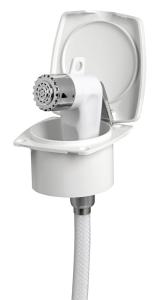 DUSCHSET BORIS VIT 2,5M