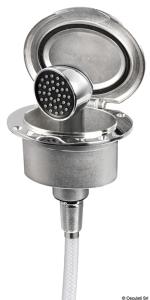 DUSCH BOX ROSTFRI "Elissa" NYLON