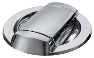 Saturn dusch m/horisontell blandare Krom