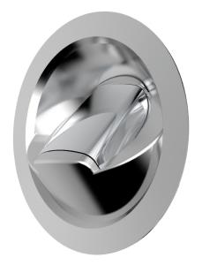 Saturn dusch vertikal blandare Krom