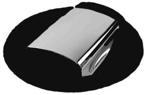 Saturn dusch horisontell blandare svart