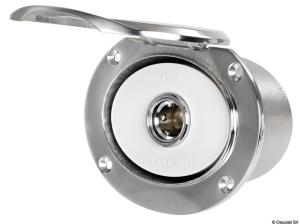 BOX VATTEN "UT" ROSTFRI LOCK