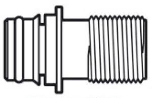 EUROPUMP ANSLUTNING RAK ½”