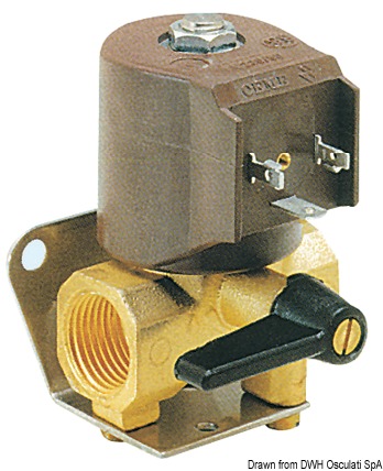 MAGNETVENTIL Bensin 12 V 1/2"