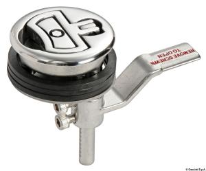 DURK LUCKLÅS Ø60mm MED NYCKEL