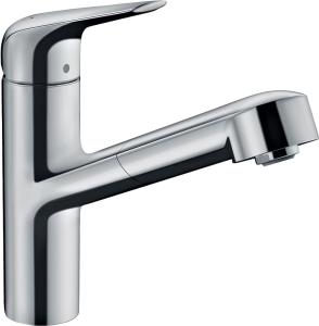 HANSGROHE KÖKSBLANDARE FOCUS M42 UTDRAGBAR PIP