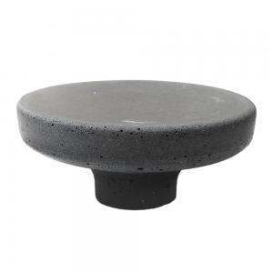 Knob Concrete Coat Hook Dark grey Large