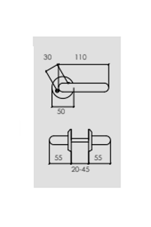 Innerdörr svart Innerdörr svart