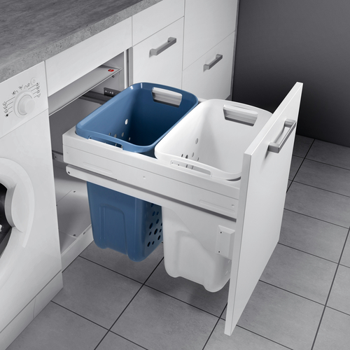 Tvättkorg Låda Förvaring Tvättstuga Tvättsystem (500, 523)