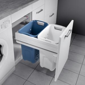 Tvättkorg Låda Förvaring Tvättstuga Tvättsystem