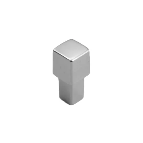 Knob Cube Chrome