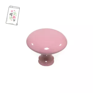 Cabinet knob Pink