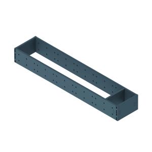 Fleksibel Bestikkskuff Frame Metall Mørk Grå Small
