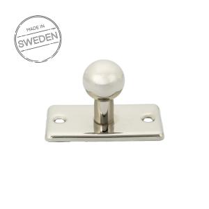 Knob Funkis Nickel-plated Rectangular Base