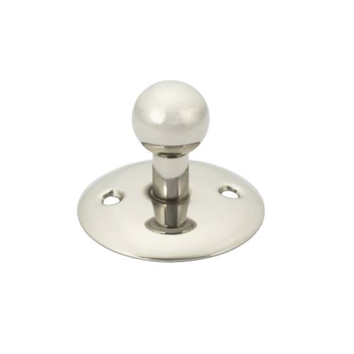 Knob Funkis Nickel-plated Round Base