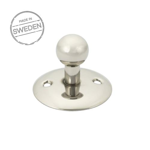 Knob Funkis Nickel-plated Round Base