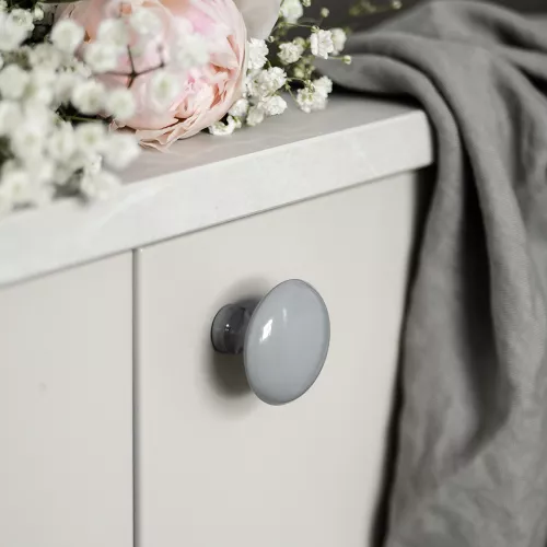 Cabinet knob Grey