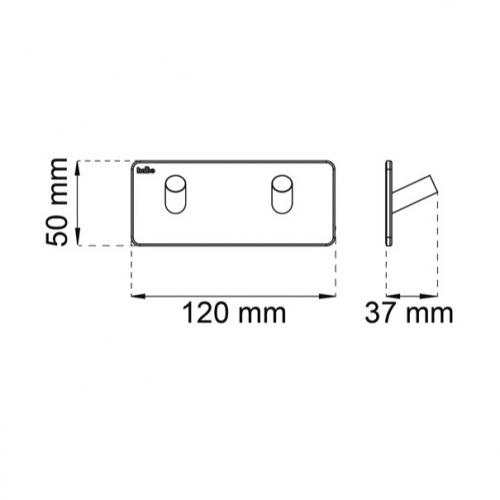 Habo Edge Kaksoiskoukku Kiillotettu Ruostumaton