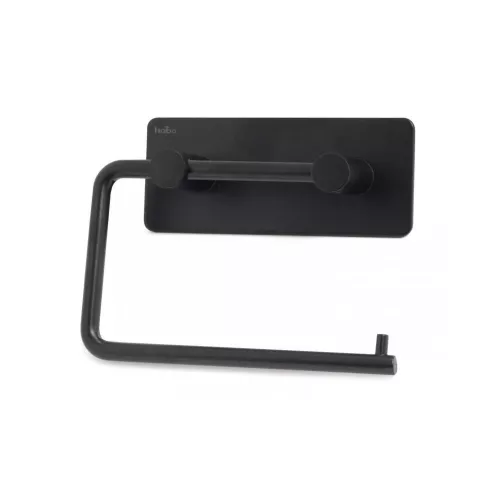 Habo Edge Self-adhesive Toilet Paper holder Black