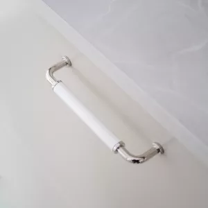 Kökshandtag Lidhult Nickel & Vit