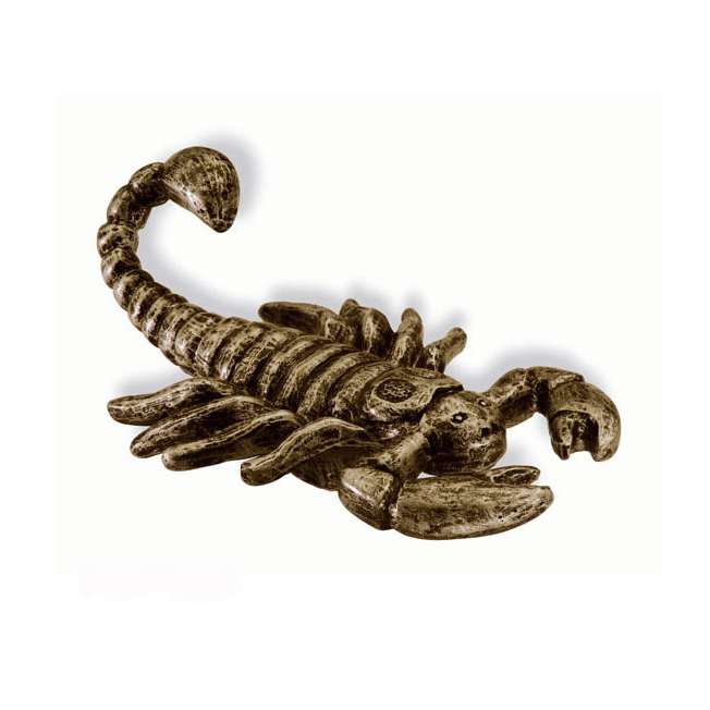 Knage Knop Skorpion Antik
