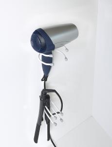 Pelly Hair Dryer Holder Storage Hair Dryer & Straightener