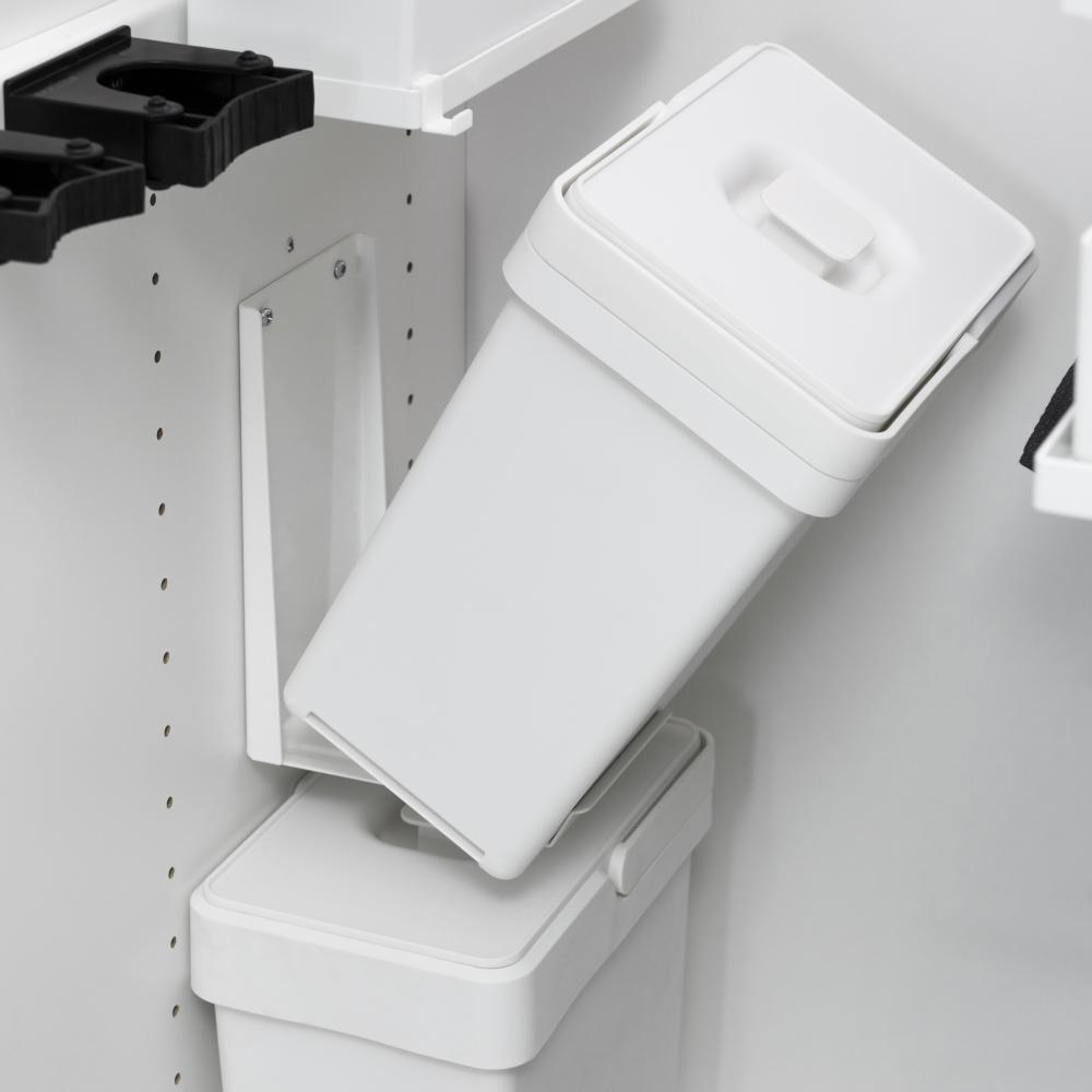 Bin Flip Waste sorting Cleaning cabinet