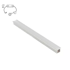 Aluminum Profile with LED Strip – Recessed