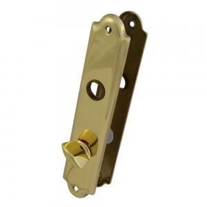 Toilet Lock Plate Door handle Brass