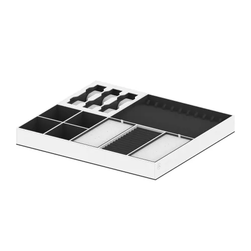 Garderobeinnredning Tilbehør Svart