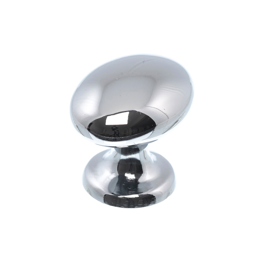 Oval knob 4010 Chrome