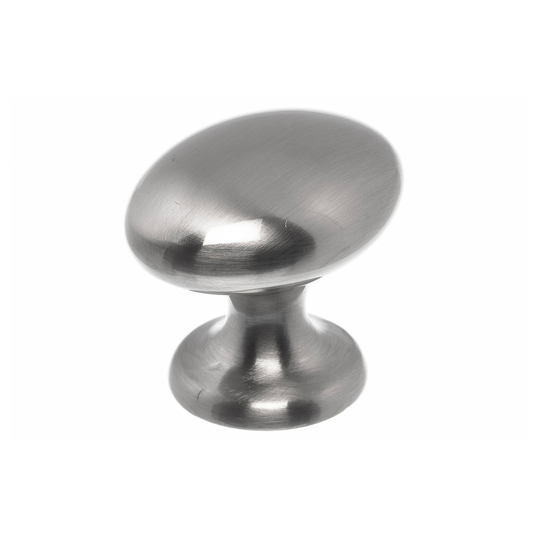 Oval knob 4010 Nickel